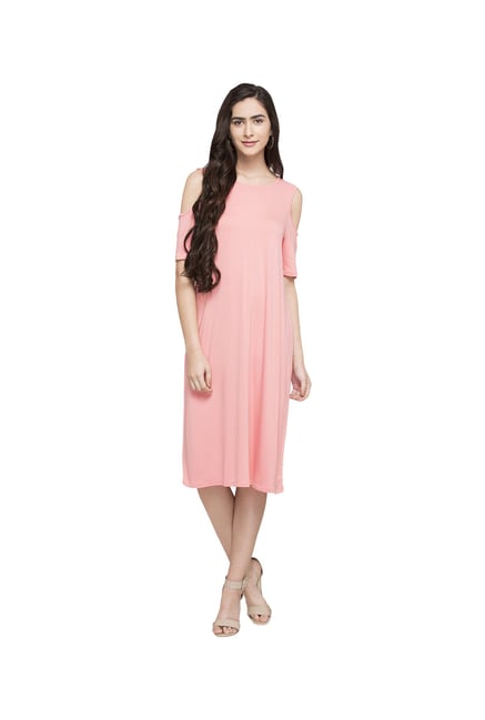 Globus Pink Below Knee Dress Globus Pink Below Knee Dress