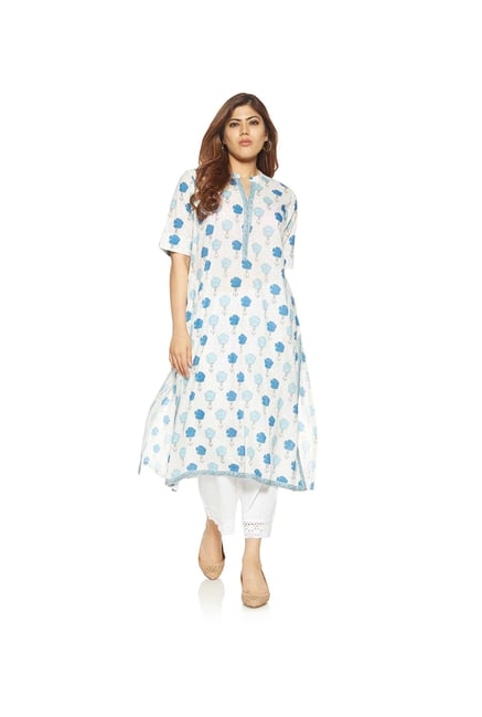 Diza curve by Westside Indigo Kurta Diza curve by Westside Indigo Kurta