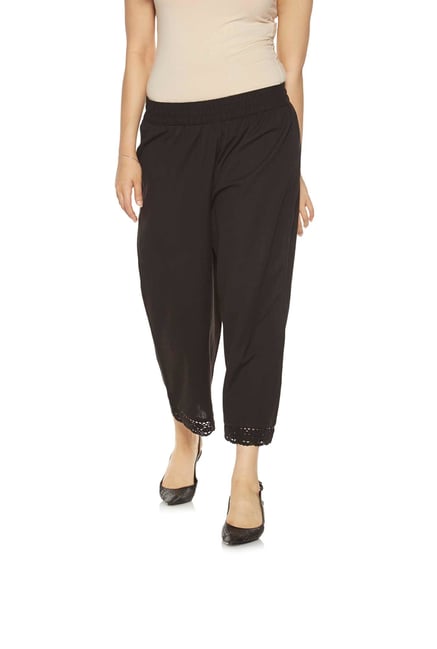Diza curve by Westside Black Palazzos Diza curve by Westside Black Palazzos