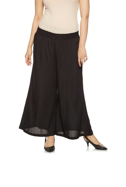 Diza curve by Westside Black Palazzos Diza curve by Westside Black Palazzos