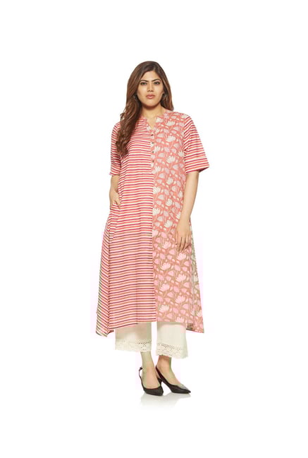 Diza curve by Westside Coral Printed Kurta Diza curve by Westside Coral Printed Kurta