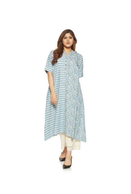 Diza curve by Westside Indigo Kurta Diza curve by Westside Indigo Kurta