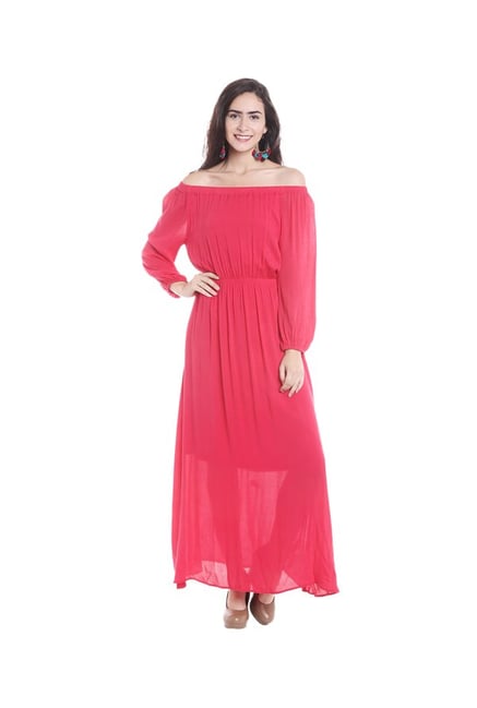 Fusion Beats Pink Maxi Dress Fusion Beats Pink Maxi Dress