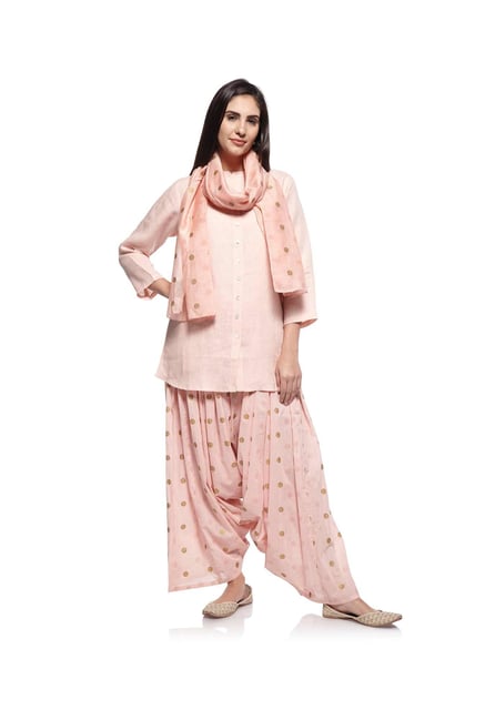 Zuba by Westside Light Pink Dupatta Zuba by Westside Light Pink Dupatta