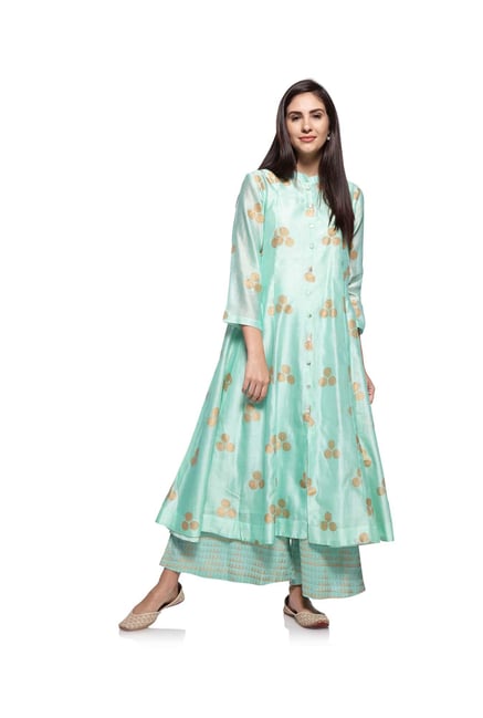Zuba by Westside Sky Blue Kurta with Chemise Zuba by Westside Sky Blue Kurta with Chemise