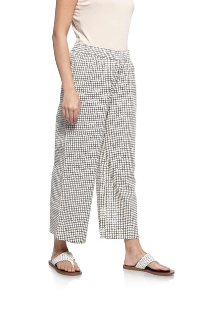 Utsa by Westside Off White Palazzos Utsa by Westside Off White Palazzos