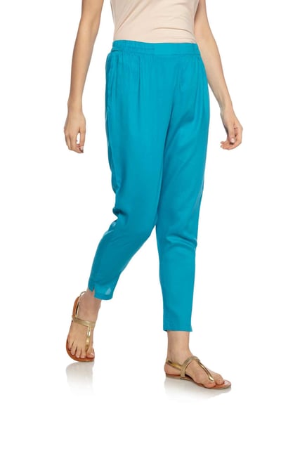 Zudio Teal Ethnic Pants Zudio Teal Ethnic Pants