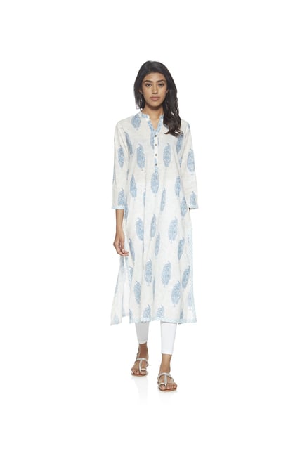Utsa by Westside Indigo Floral Print Kurta Utsa by Westside Indigo Floral Print Kurta