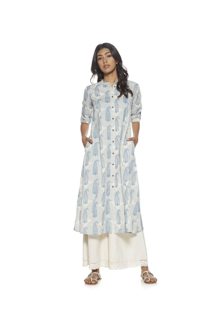 Utsa by Westside Indigo Paisley Print Kurta Utsa by Westside Indigo Paisley Print Kurta