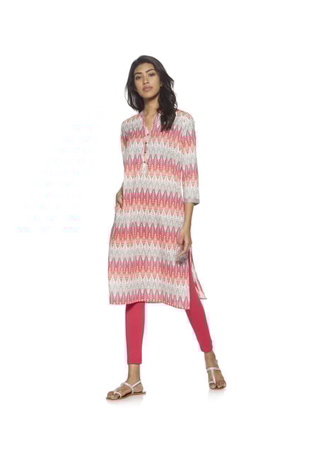 Utsa by Westside Pink Printed Kurta Utsa by Westside Pink Printed Kurta