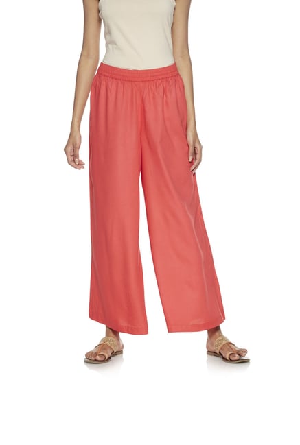 Utsa by Westside Pink Palazzos Utsa by Westside Pink Palazzos