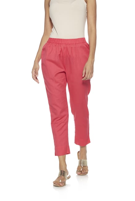 Utsa by Westside Pink Ethnic Pants Utsa by Westside Pink Ethnic Pants