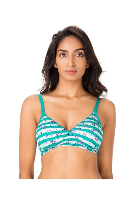 PrettySecrets Aqua Non-Wired Padded Bra PrettySecrets Aqua Non-Wired Padded Bra