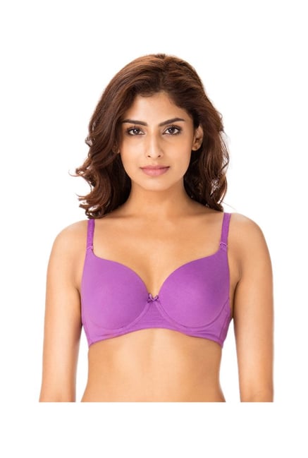 PrettySecrets Lilac Under-Wired Padded Bra PrettySecrets Lilac Under-Wired Padded Bra