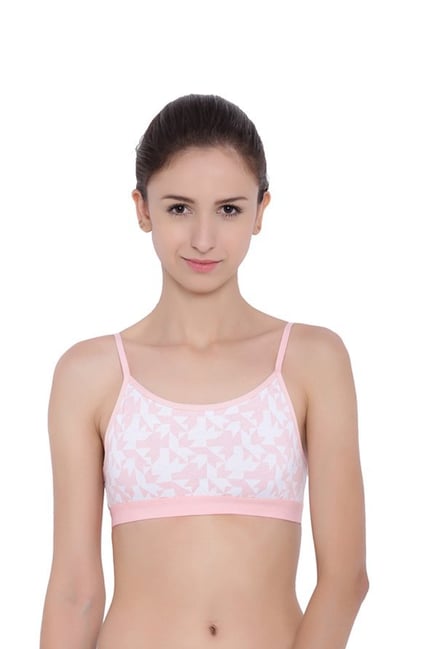 BRAG Pink & White Non Wired Padded T-Shirt Bra BRAG Pink & White Non Wired Padded T-Shirt Bra
