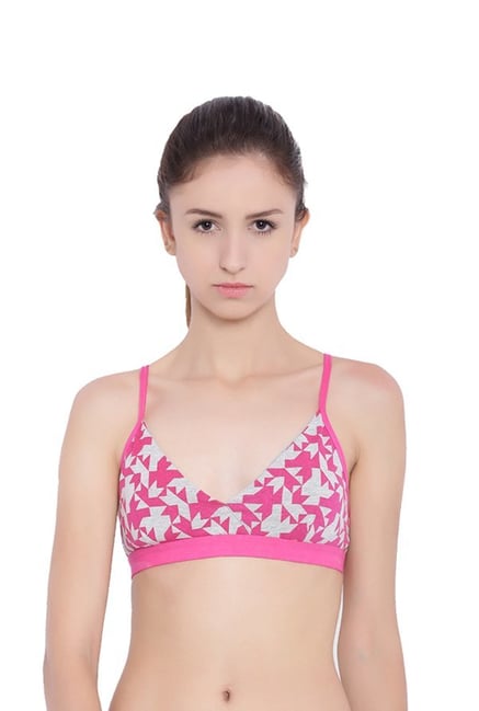 BRAG Pink Non Wired Padded Bralette BRAG Pink Non Wired Padded Bralette