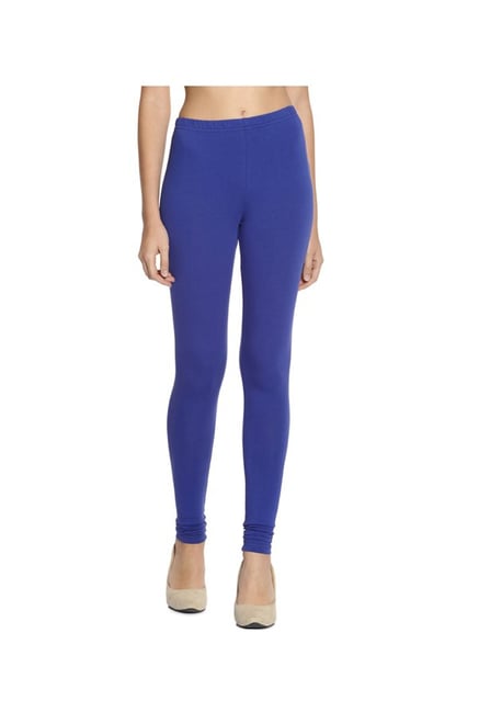 Soch Blue Regular Fit Cotton Lycra Churidar Soch Blue Regular Fit Cotton Lycra Churidar