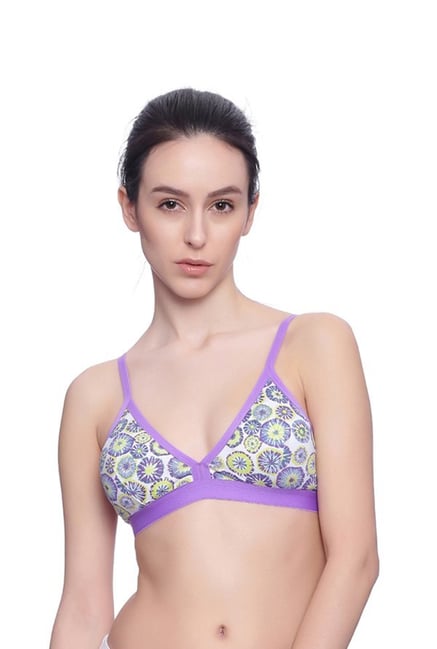 BRAG Purple Non Wired Padded Bralette BRAG Purple Non Wired Padded Bralette