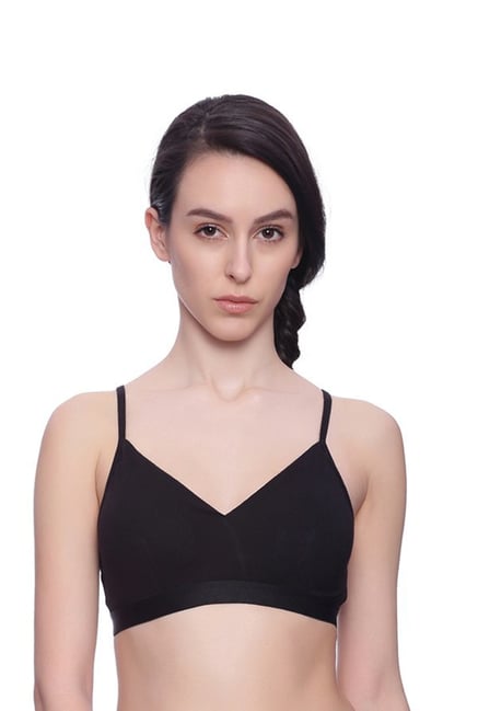 BRAG Black Non Wired Padded Bralette BRAG Black Non Wired Padded Bralette
