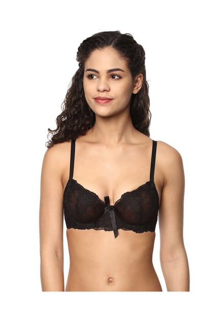 Blush by PrettySecrets Black Under-Wired Non-Padded Bra Blush by PrettySecrets Black Under-Wired Non-Padded Bra