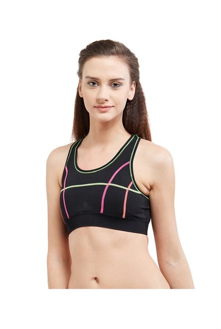 Blush by PrettySecrets Black Cross Back Sports Bra Blush by PrettySecrets Black Cross Back Sports Bra
