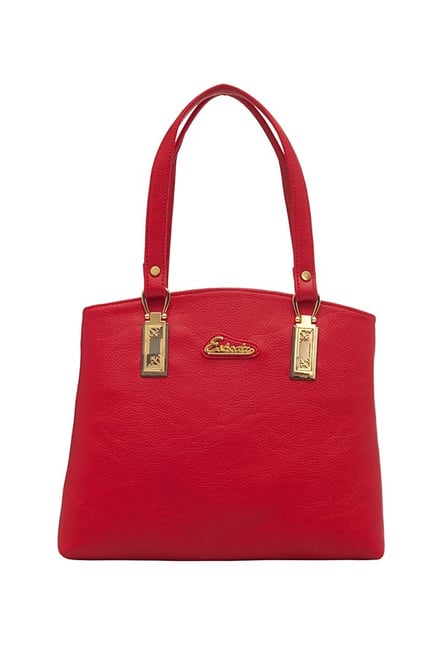 Esbeda Red Solid Handbag Esbeda Red Solid Handbag