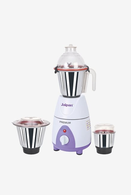 Jaipan B078DL1M1C 750 W 3 Jars Premium Mixer Grinder (White) Jaipan B078DL1M1C 750 W 3 Jars Premium Mixer Grinder (White)