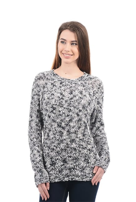 Elle Grey Textured Sweater Elle Grey Textured Sweater