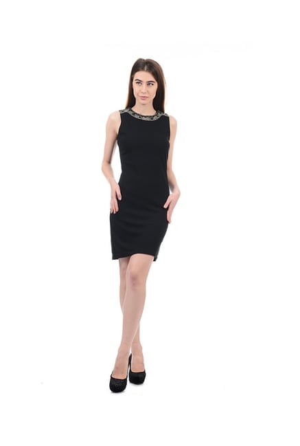 Elle Black Above Knee Dress Elle Black Above Knee Dress