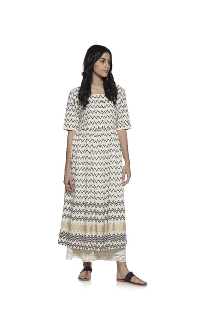 Utsa by Westside Off White Kurta Utsa by Westside Off White Kurta