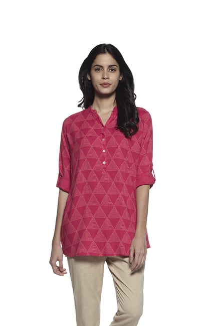 Utsa by Westside Pink Kurti Utsa by Westside Pink Kurti