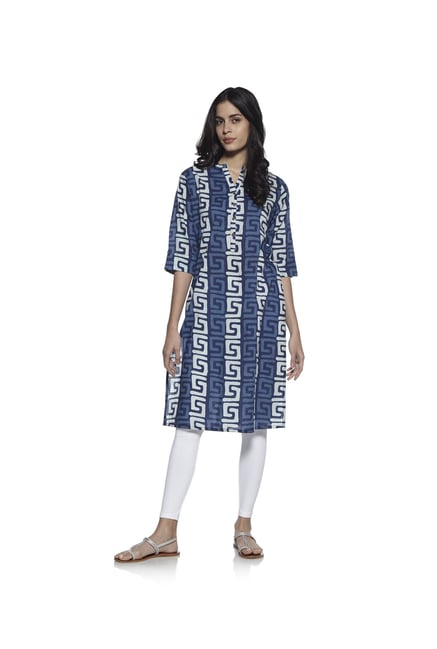 Utsa by Westside Indigo Pure Cotton Kurta Utsa by Westside Indigo Pure Cotton Kurta