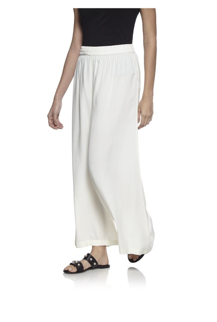 Utsa by Westside Off White Palazzos Utsa by Westside Off White Palazzos