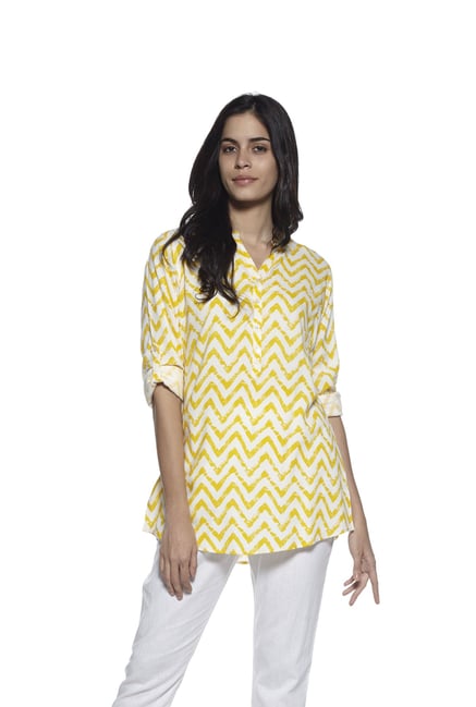 Utsa by Westside Yellow Kurti Utsa by Westside Yellow Kurti
