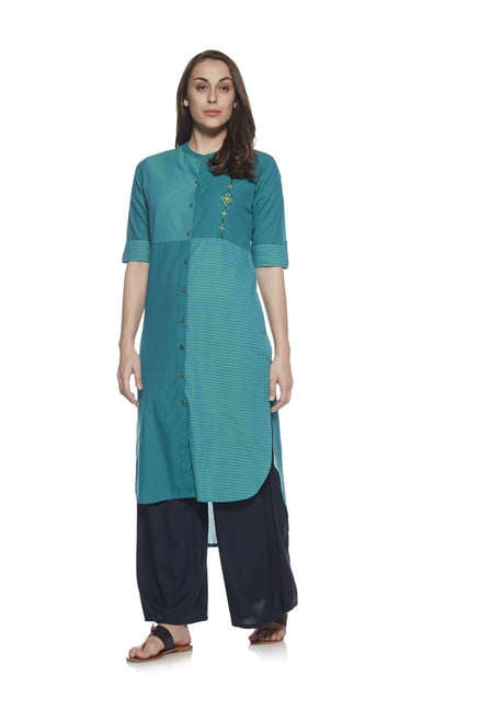Utsa by Westside Turquoise Kurta Utsa by Westside Turquoise Kurta