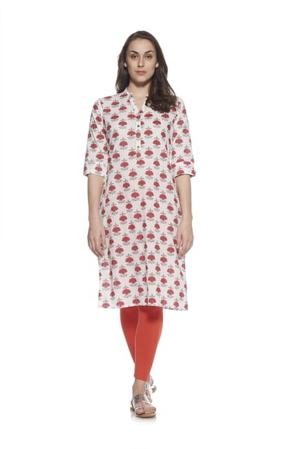 Utsa by Westside Pink Pure Cotton Kurta Utsa by Westside Pink Pure Cotton Kurta