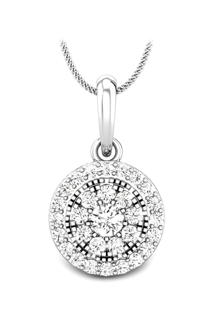 Candere By Kalyan Jewellers 18k Gold & 0.3 ct Diamond Pendant Candere By Kalyan Jewellers 18k Gold & 0.3 ct Diamond Pendant