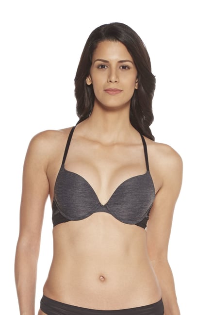 Wunderlove by Westside Charcoal Push-Up Bra Wunderlove by Westside Charcoal Push-Up Bra
