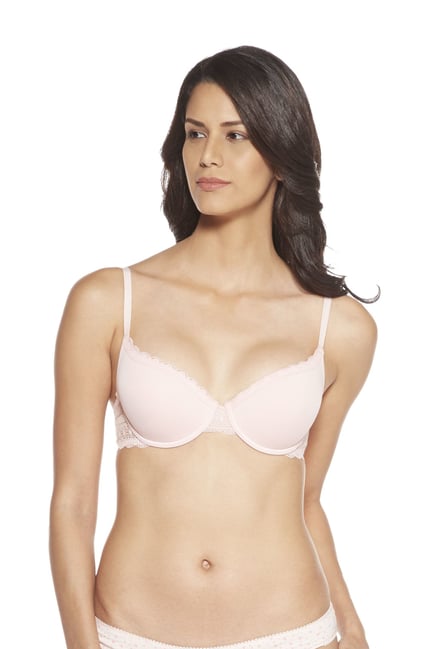 Wunderlove by Westside Blush Pink T-Shirt Bra Wunderlove by Westside Blush Pink T-Shirt Bra