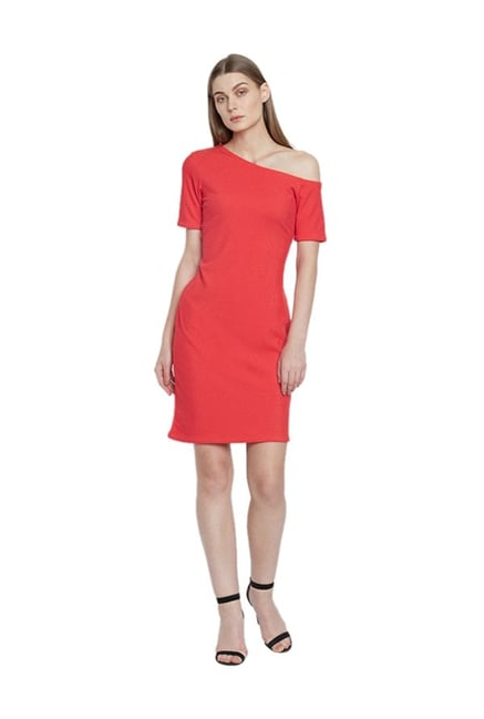 AND Red Above Knee Dress AND Red Above Knee Dress