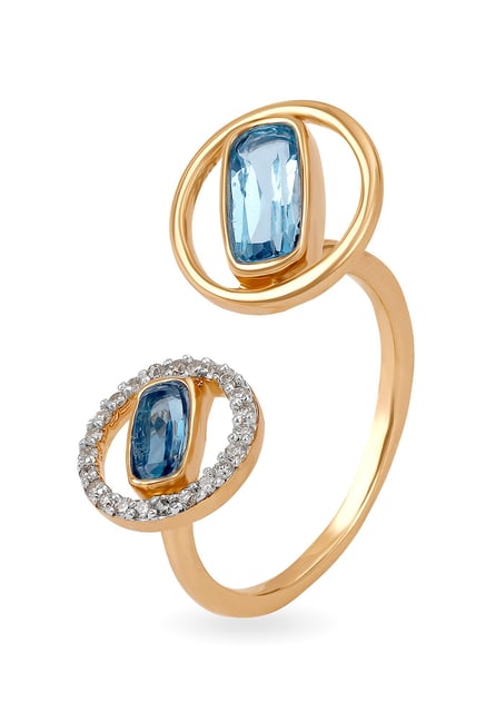 Mia by Tanishq 14 kt Gold & Diamond Ring Mia by Tanishq 14 kt Gold & Diamond Ring