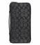 Coach Charcoal Double Zip Travel Organizer