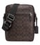 Coach Brown Metropolitan Flight Crossbody Bag