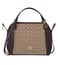 Coach Brown Jacquard Edie 28 Shoulder Bag
