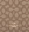 Coach Brown Jacquard Edie 28 Shoulder Bag