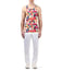 Armani Exchange White Straight Fit Chinos