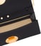 Coccinelle Michelle Lock Nero Leather Clutch