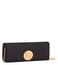 Coccinelle Michelle Lock Nero Leather Clutch