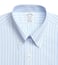 Brooks Brothers Light Blue Regent Fit Striped Dress Shirt