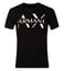 Armani Exchange Black Round Neck Logo T-Shirt